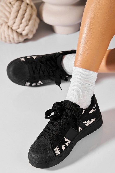 Ženske patike NORFINA BLACK, Boja: crna, IVET.RS - Nova Kolekcija