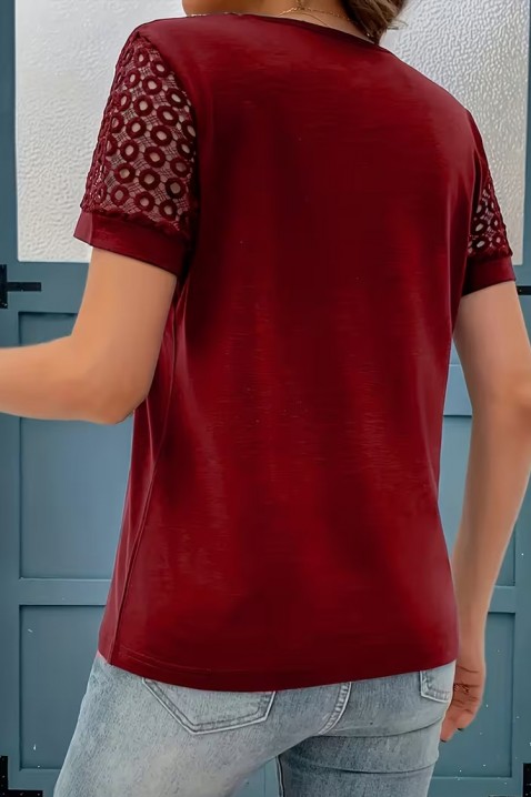 Majica ANATEMIDA BORDO, Boja: bordo, IVET.RS - Nova Kolekcija