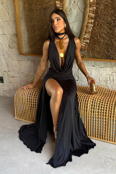 Haljina GIZELDA, Boja: crna, IVET.RS - Nova Kolekcija