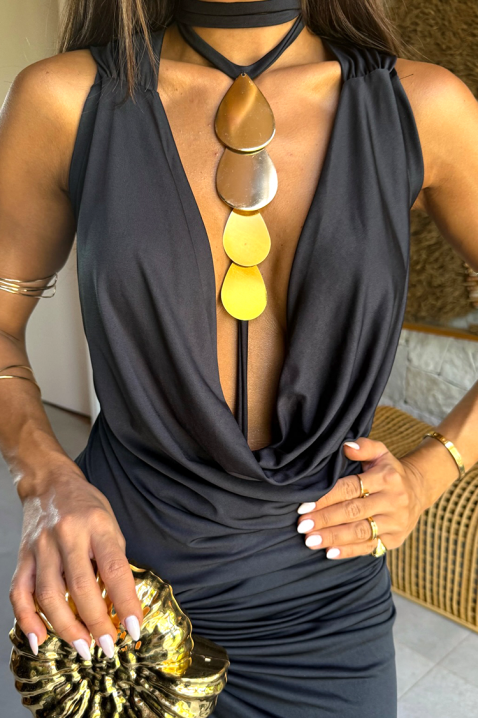 Haljina GIZELDA, Boja: crna, IVET.RS - Nova Kolekcija