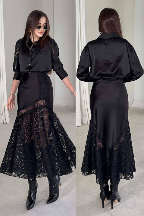 Suknja DANZOLA BLACK, Boja: crna, IVET.RS - Nova Kolekcija