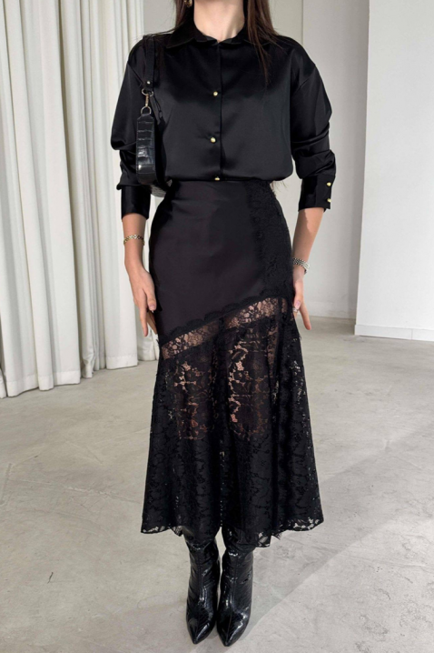 Suknja DANZOLA BLACK, Boja: crna, IVET.RS - Nova Kolekcija