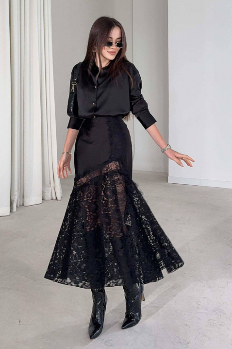 Suknja DANZOLA BLACK, Boja: crna, IVET.RS - Nova Kolekcija