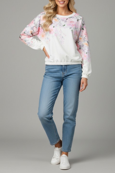 Ženska bluza AZERINA, Boja: bela, IVET.RS - Nova Kolekcija