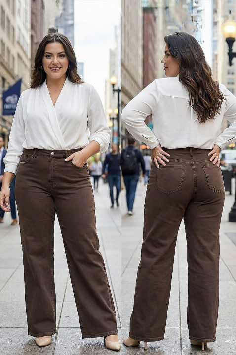 Farmerke VALIZARA, Boja: braon, IVET.RS - Nova Kolekcija