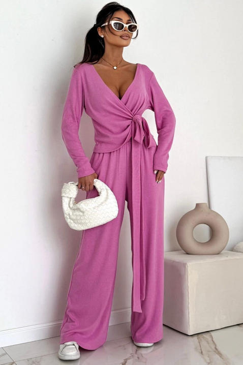 Komplet VELORZINA FUCHSIA, Boja: fuksija, IVET.RS - Nova Kolekcija