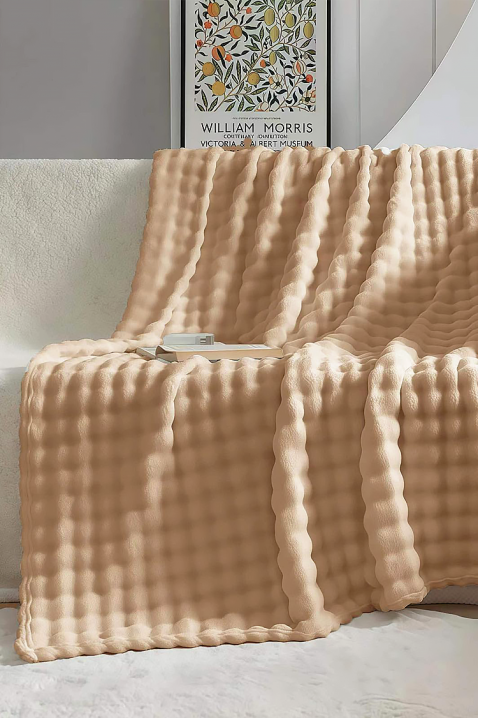 Ćebe DIMFELDA BEIGE 160x200 cm, Boja: bež, IVET.RS - Nova Kolekcija