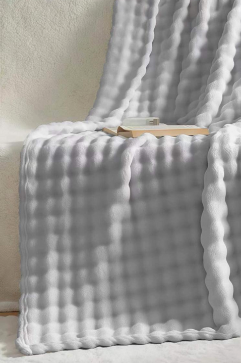 Ćebe DIMFELDA LIGHT GREY 160x200 cm, Boja: svetlosiva, IVET.RS - Nova Kolekcija