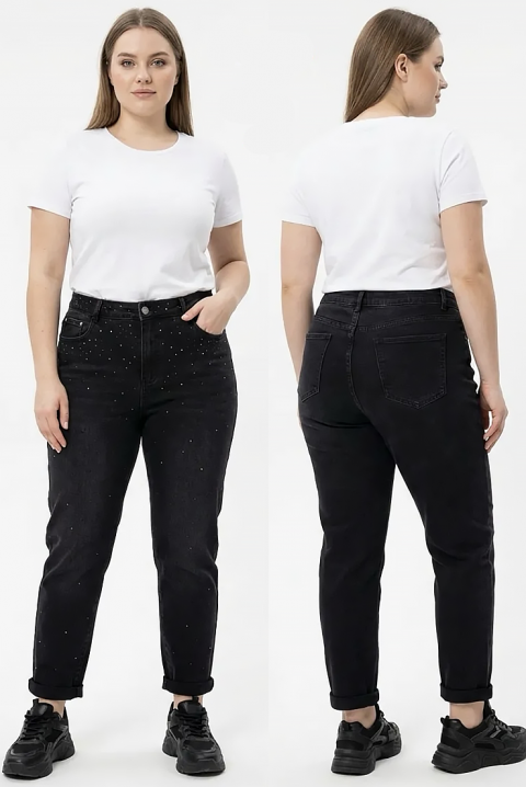 Farmerke MELINITA, Boja: crna, IVET.RS - Nova Kolekcija