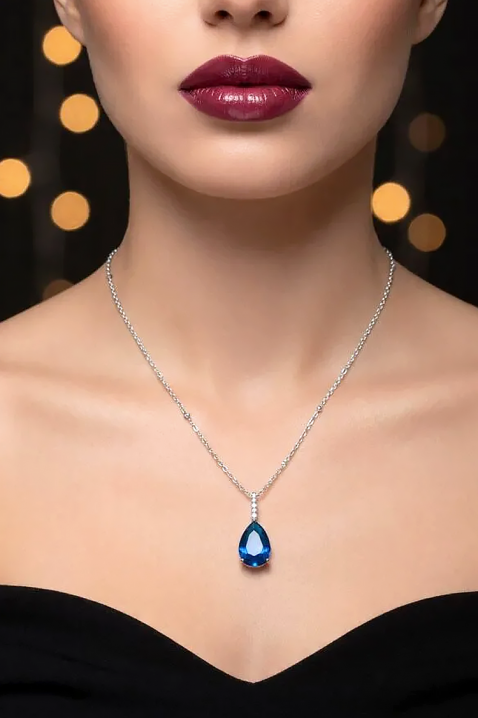 Ogrlica JENIFERZA, Boja: srebrna, IVET.RS - Nova Kolekcija