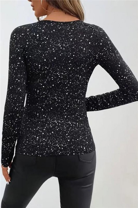 Ženska bluza AMOLZINA, Boja: crna, IVET.RS - Nova Kolekcija