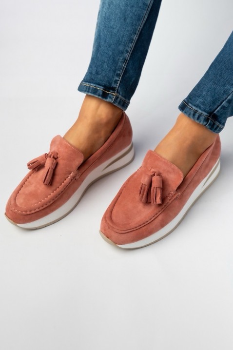 Ženske mokasine MIOGELMA CORAL, Boja: koralna, IVET.RS - Nova Kolekcija