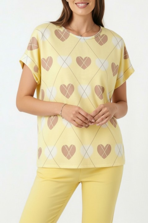 Komplet MELAYA, Boja: žuta, IVET.RS - Nova Kolekcija