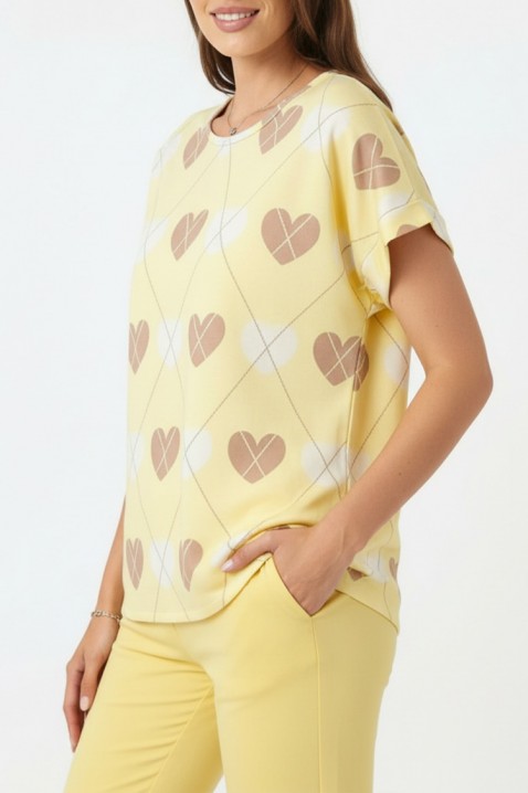 Komplet MELAYA, Boja: žuta, IVET.RS - Nova Kolekcija