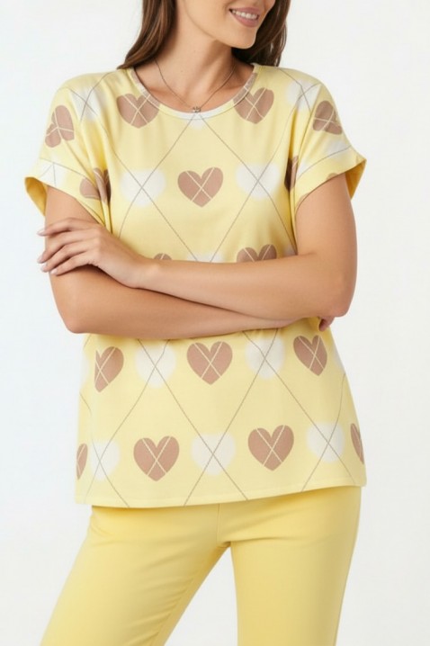 Komplet MELAYA, Boja: žuta, IVET.RS - Nova Kolekcija