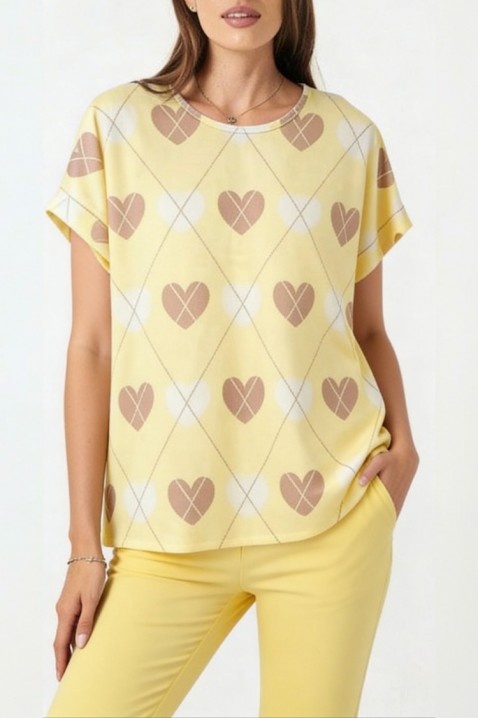 Komplet MELAYA, Boja: žuta, IVET.RS - Nova Kolekcija