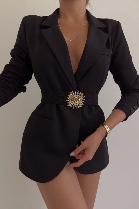 Kaiš KLANZONA BLACK, Boja: crna, IVET.RS - Nova Kolekcija