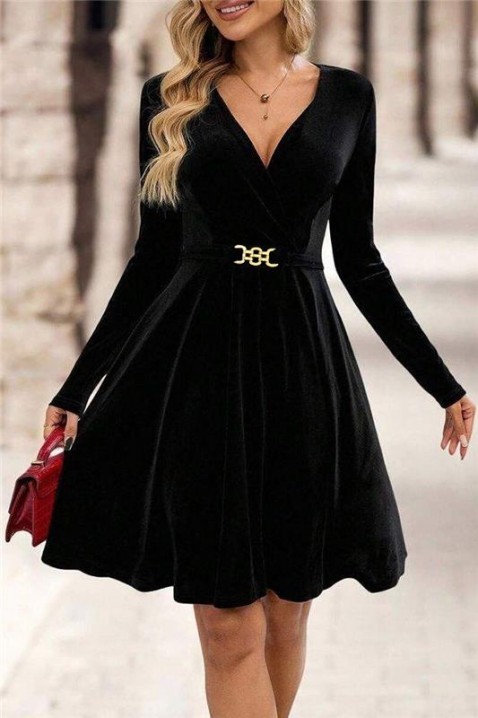 Haljina VRELZONA BLACK, Boja: crna, IVET.RS - Nova Kolekcija