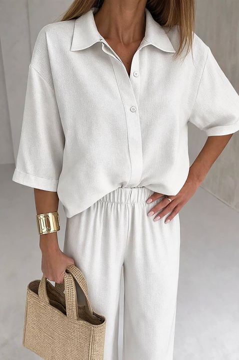 Komplet NATEVINA WHITE, Boja: bela, IVET.RS - Nova Kolekcija