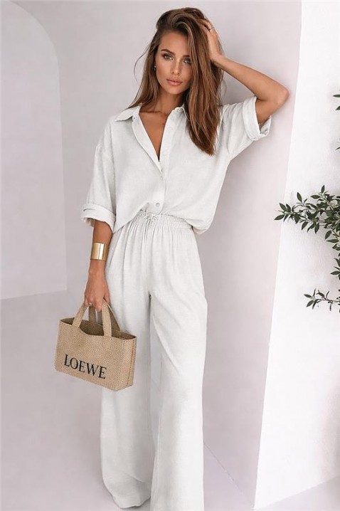 Komplet NATEVINA WHITE, Boja: bela, IVET.RS - Nova Kolekcija