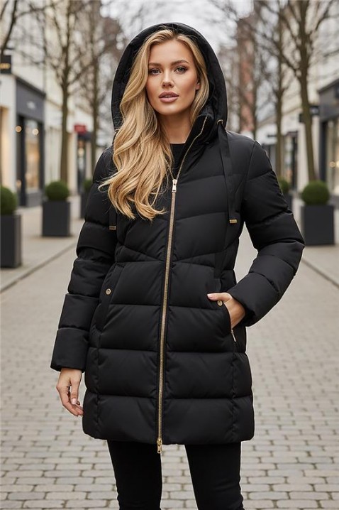 Jakna NORVELDA BLACK, Boja: crna, IVET.RS - Nova Kolekcija