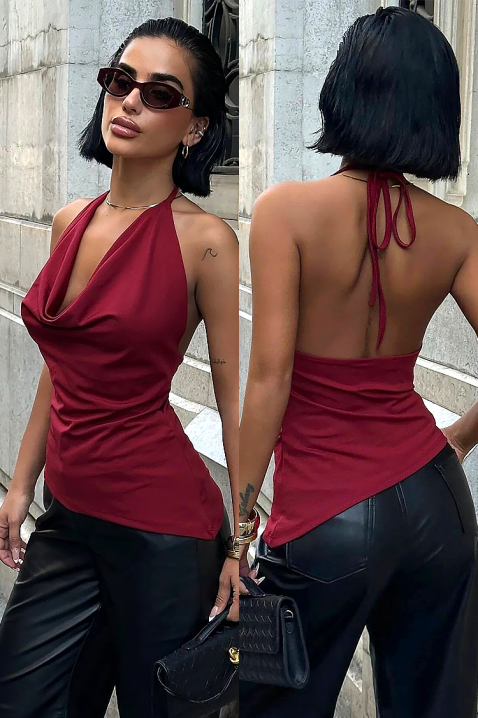 Top VELEIDA BORDO, Boja: bordo, IVET.RS - Nova Kolekcija