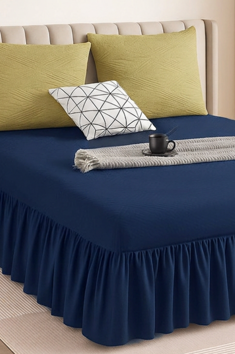 Prekrivač za krevet BENJILFA NAVY 180x200 cm, Boja: tamnoplava, IVET.RS - Nova Kolekcija