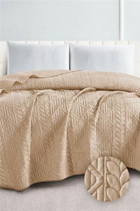 Prekrivač BORFELVA ECRU 200х220 cm, Boja: ecru, IVET.RS - Nova Kolekcija