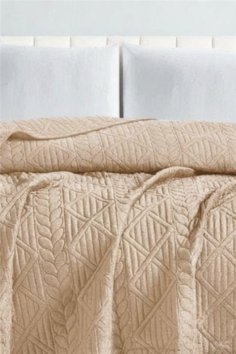 Prekrivač BORFELVA ECRU 200х220 cm, Boja: ecru, IVET.RS - Nova Kolekcija