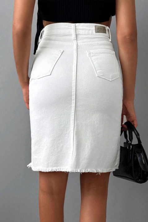 Suknja VELNINZA, Boja: bela, IVET.RS - Nova Kolekcija