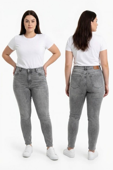 Farmerke ARIETNA GREY, Boja: siva, IVET.RS - Nova Kolekcija