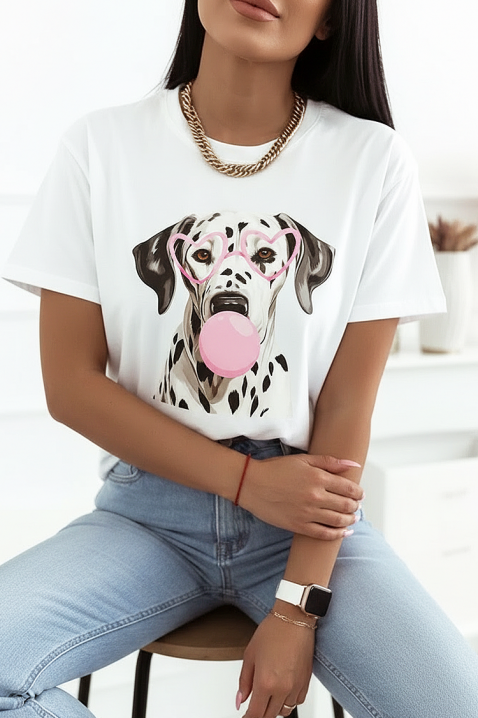 Majica MARGINZA WHITE, Boja: bela, IVET.RS - Nova Kolekcija