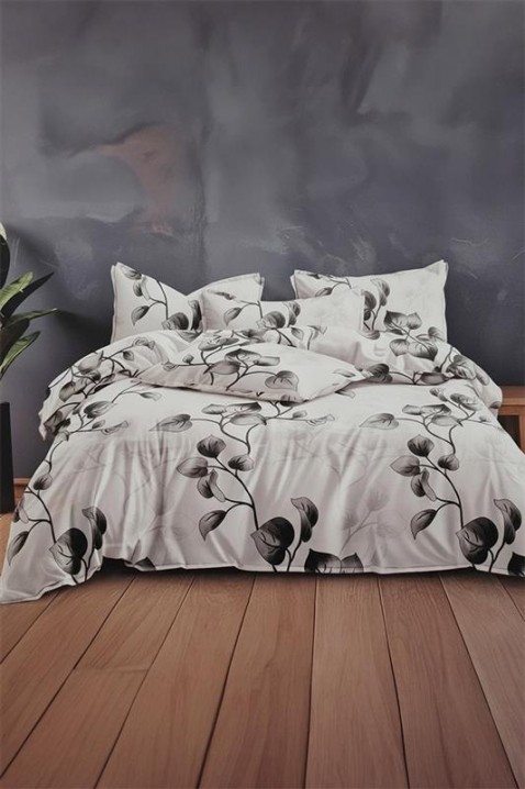 Komplet posteljine MULENZA 200x220 cm pamuk - 4 dela, Boja: bela, IVET.RS - Nova Kolekcija