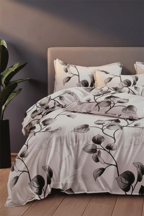 Komplet posteljine MULENZA 200x220 cm pamuk - 4 dela, Boja: bela, IVET.RS - Nova Kolekcija