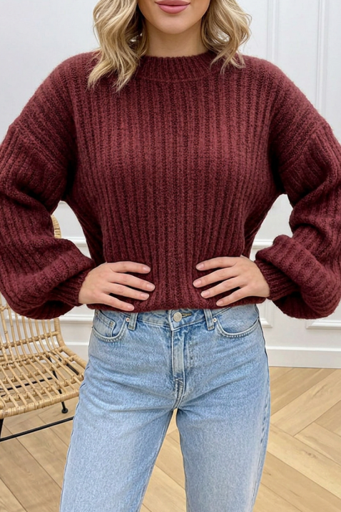 Džemper DROVELDA BORDO, Boja: bordo, IVET.RS - Nova Kolekcija