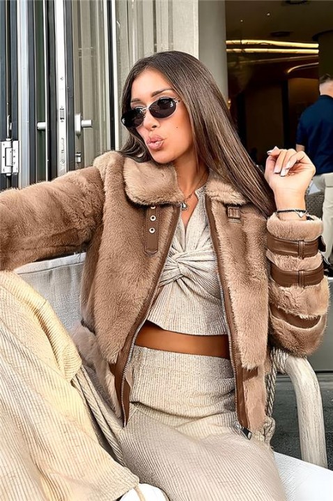 Jakna SPORTILFA, Boja: bež, IVET.RS - Nova Kolekcija