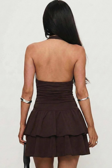 Haljina SAVIRA BROWN, Boja: braon, IVET.RS - Nova Kolekcija