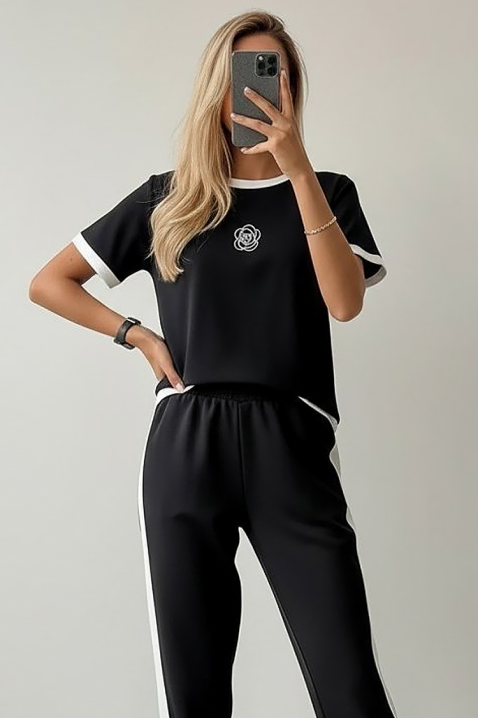 Komplet AMENISIA BLACK, Boja: crna, IVET.RS - Nova Kolekcija