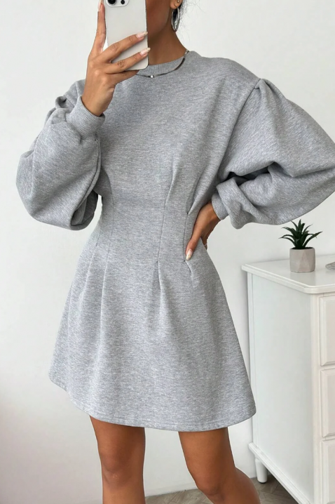 Haljina ELISABETA, Boja: siva, IVET.RS - Nova Kolekcija