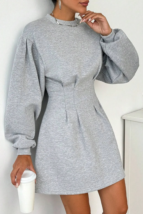 Haljina ELISABETA, Boja: siva, IVET.RS - Nova Kolekcija