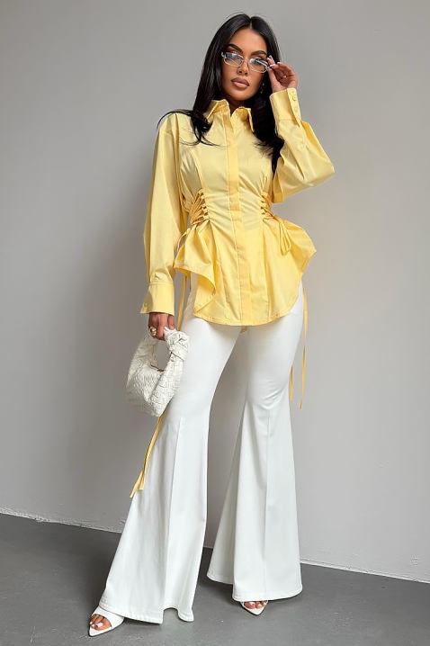 Ženska košulja VIONEZA YELLOW, Boja: žuta, IVET.RS - Nova Kolekcija