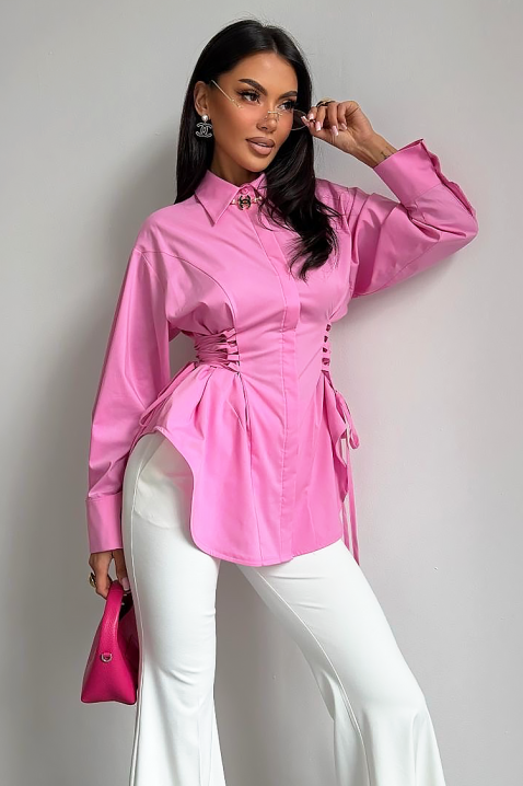 Ženska košulja VIONEZA PINK, Boja: roze, IVET.RS - Nova Kolekcija