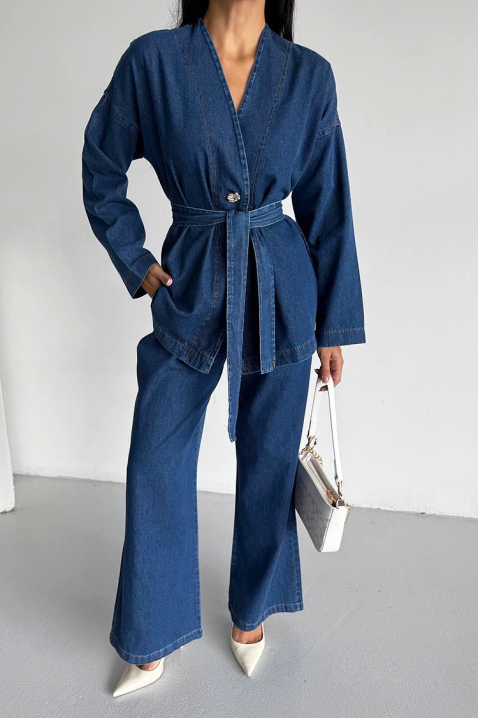 Komplet DENIVALZA, Boja: plava, IVET.RS - Nova Kolekcija