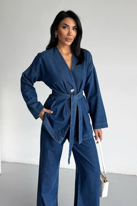 Komplet DENIVALZA, Boja: plava, IVET.RS - Nova Kolekcija