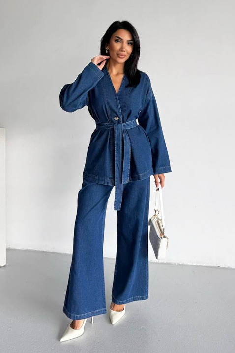 Komplet DENIVALZA, Boja: plava, IVET.RS - Nova Kolekcija