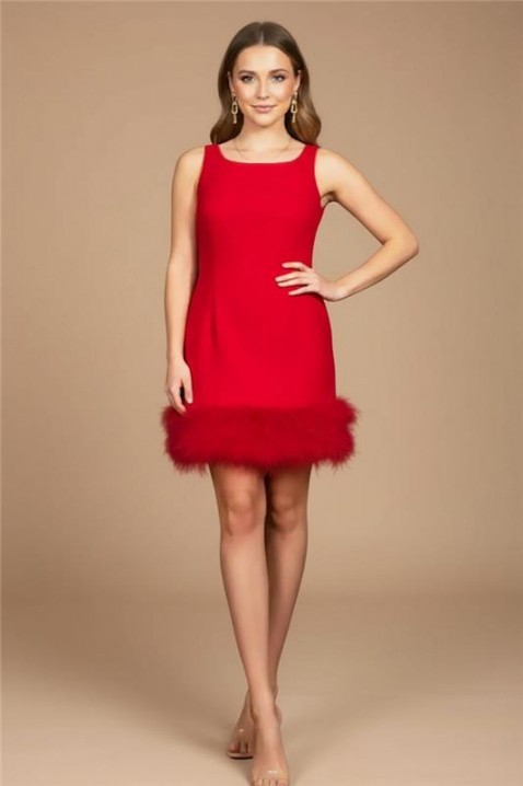 Haljina HOLINZANA RED, Boja: crvena, IVET.RS - Nova Kolekcija