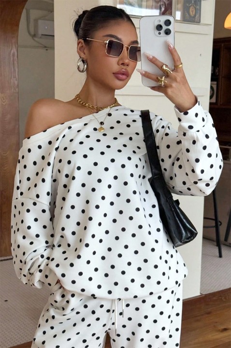 Komplet DEVISA, Boja: bela, IVET.RS - Nova Kolekcija