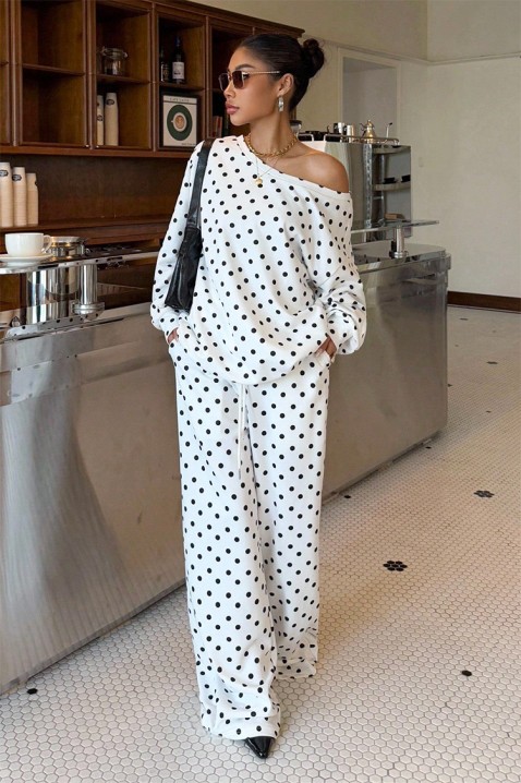 Komplet DEVISA, Boja: bela, IVET.RS - Nova Kolekcija