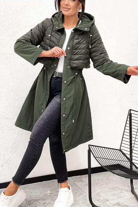 Jakna EMEFIDA KHAKI, Boja: kaki, IVET.RS - Nova Kolekcija