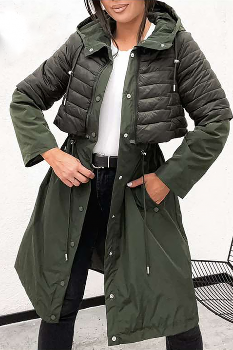 Jakna EMEFIDA KHAKI, Boja: kaki, IVET.RS - Nova Kolekcija